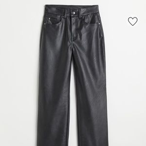 H&M Leather Pants